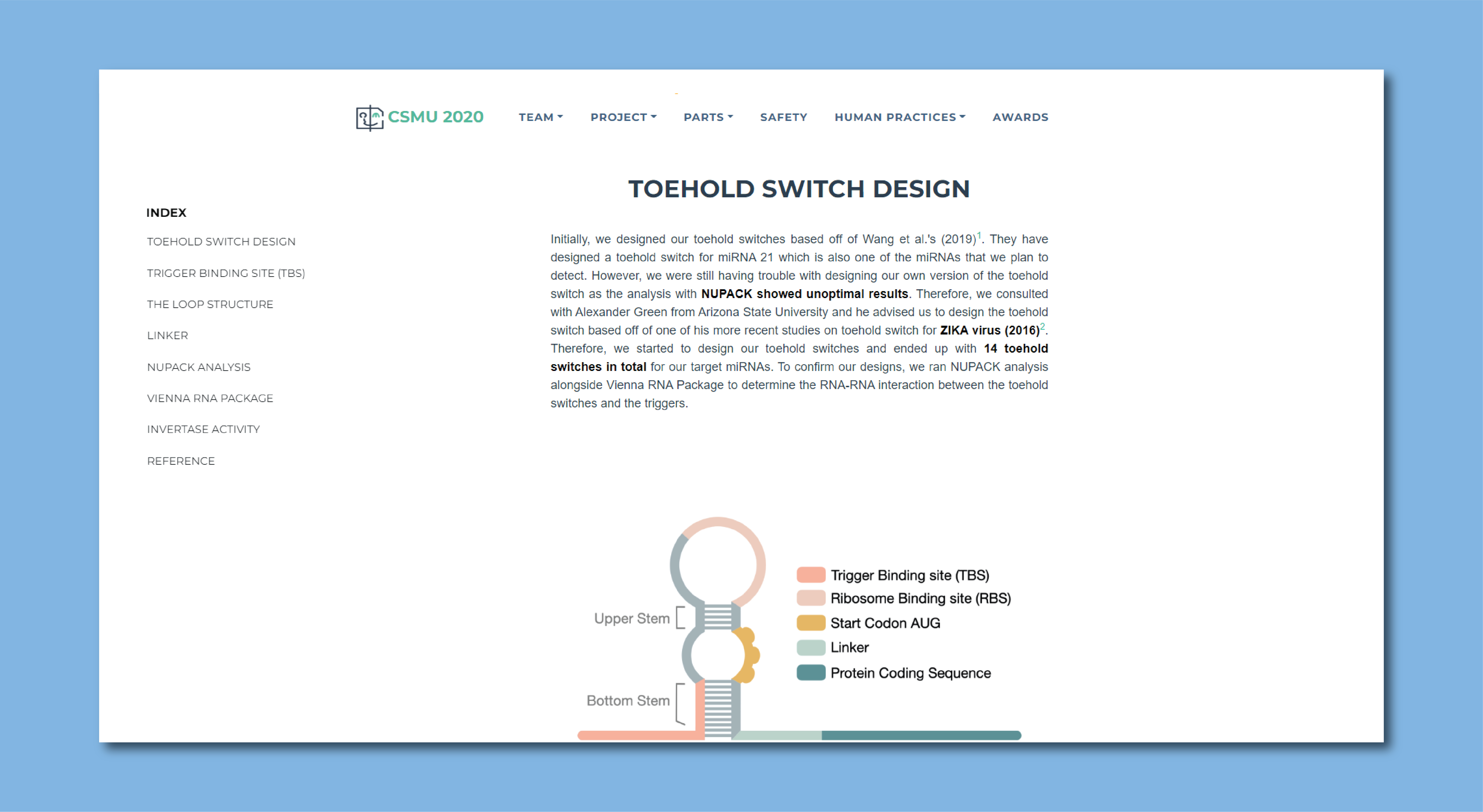 iGEM Interaction Design